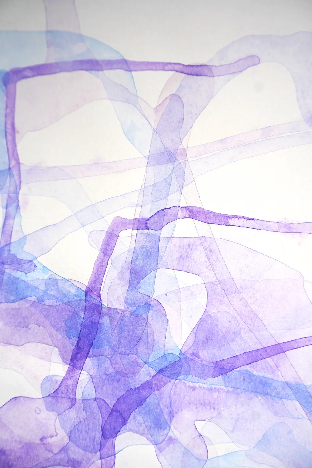 Dance II, watercolour on paper, 2024, by Kaami