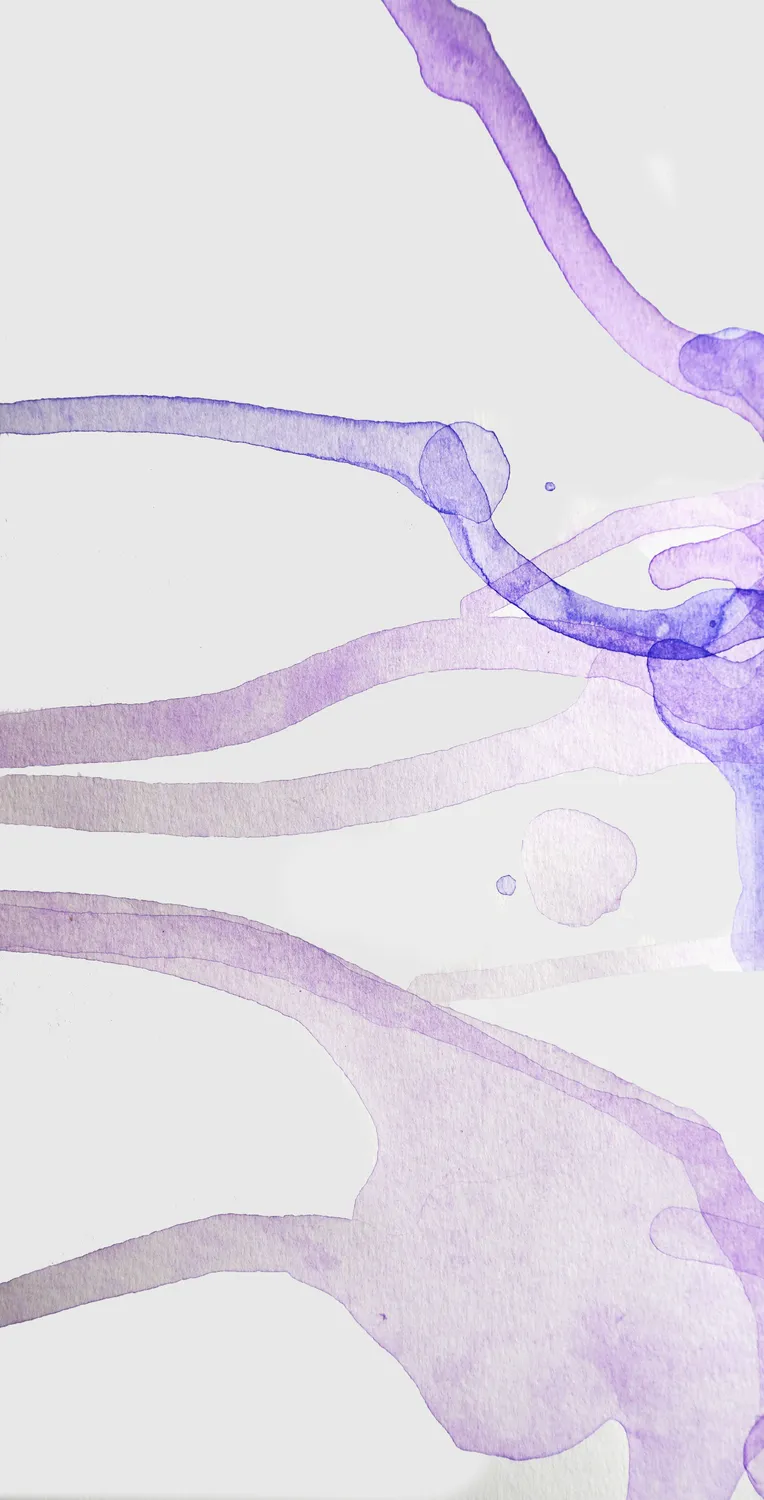 Path, watercolour on paper, 2024, by Kaami